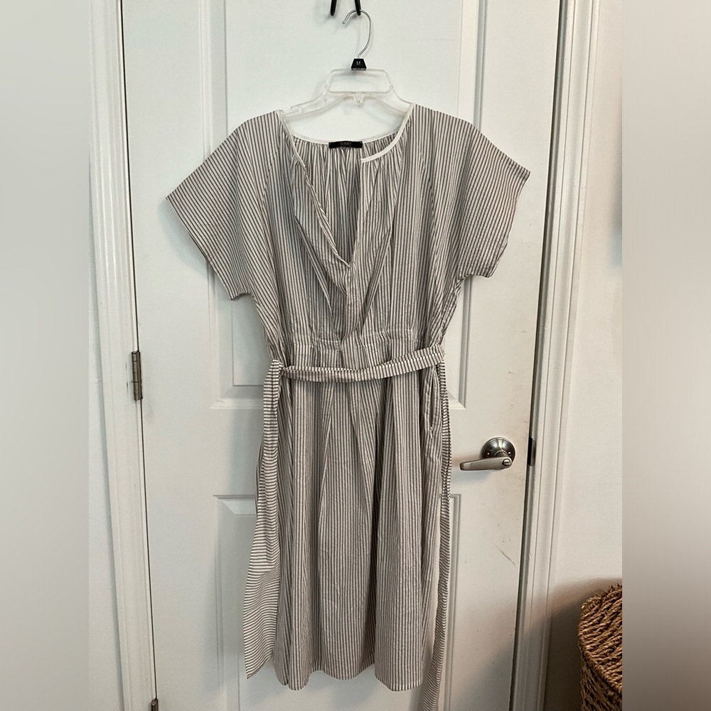 NWOT Seventy Sergio Tegon Striped Women’s Dress Large Open to Offers